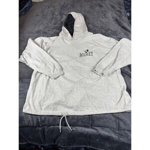 Disney Parks Disneyland Men's Mickey Mouse ‎ Thin Long Sleeve Hoodie Sz Large